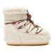 Dámske členkové zimné topánky MOON BOOT MB ICON LOW FAUX FUR B-001 CREAM