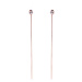 Vuch Bowy Rose Gold Long Earrings