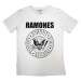 Ramones tričko Presidential Seal Biela