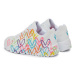 Skechers Sneakersy Uno Lite Spread The Love 314064L/WML Biela