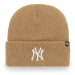 47 MLB NEW YORK YANKEES HAYMAKER CUFF KNIT Zimná čiapka, béžová, veľkosť
