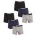 6PACK pánske boxerky Levis viacfarebné (701224217 003)