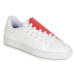 Puma  WN BASKET CRUSH.WH-HIBISCU  Nízke tenisky Biela