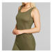 Dedicated Jersey Dress Kristinehamn Leaf Green