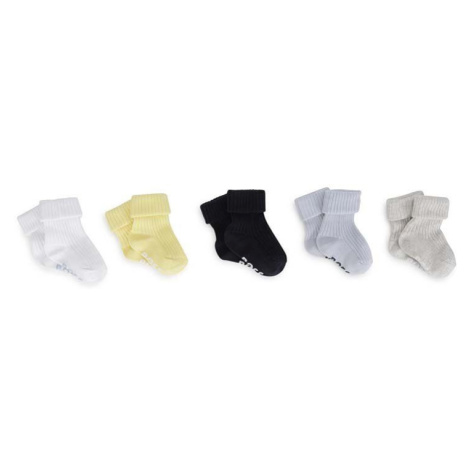 Detské ponožky BOSS 5-pak tmavomodrá farba Hugo Boss