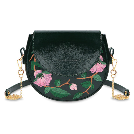 Dámska crossbody kabelka Lia Lady D "TMAVOZELENÁ"