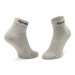 Reebok Súprava 3 párov kotníkových ponožiek unisex Act Core Ankle Sock 3P GH8168 Biela