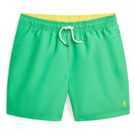 Polo Ralph Lauren Plavecké šortky 'TRAVLR'  žltá / zelená