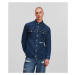 Košeľa Karl Lagerfeld Jeans Klj Regular Utlty Shirt Jacket Modrá