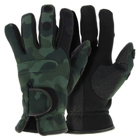 Rukavice NGT Neoprén Camo Gloves veľ. XL