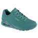 TYRKYSOVÉ DÁMSKE TENISKY SKECHERS UNO-STAND ON AIR 73690-TEAL