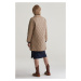 KABÁT GANT QUILTED COAT WITH CORD DETAILS DARK KHAKI