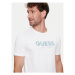 Guess Tričko M4YI30 J1314 Biela Slim Fit