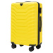 ŽLTÁ 3DIELNA SADA KUFROV PEAFOWL PEA01, SET OF 3 SUITCASES (L,M,S) WINGS, YELLOW