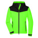 James&amp;Nicholson Dámska softshell bunda JN1179 Bright Green