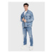 Tommy Jeans Džínsová bunda DM0DM15611 Modrá Oversize