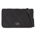 Calvin Klein Kabelka Re-Lock Quilt Shoulder Bag-Satin K60K611300 Čierna