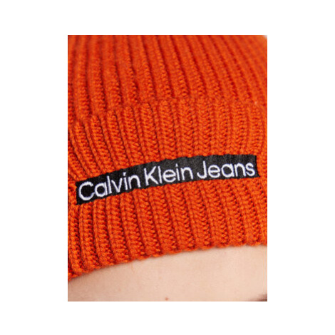Calvin Klein Jeans Čiapka Institutional K50K509895 Oranžová