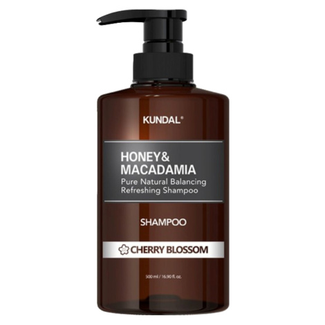 KUNDAL Prírodný hydratačný šampón Honey & Macadamia Cherry Blossom 500 ml