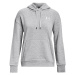 Mikina Under Armour Essential Fleece Hoodie Mod Gray Light Heather