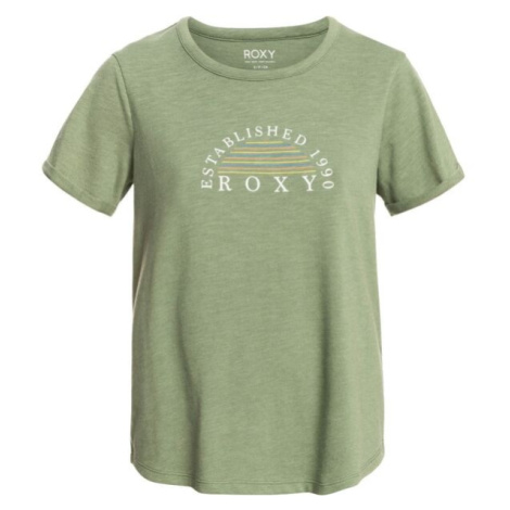 Roxy OCEANHOLIC TEES Dámske tričko, zelená, veľkosť