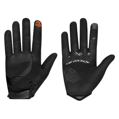 Spokey RIDE LONG Men's long cycling gloves, clear-red vel.