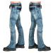 nohavice jeans WORNSTAR Troubadour