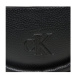 Calvin Klein Jeans Kabelka Connected Rounded Crossbody27 K60K610865 Čierna