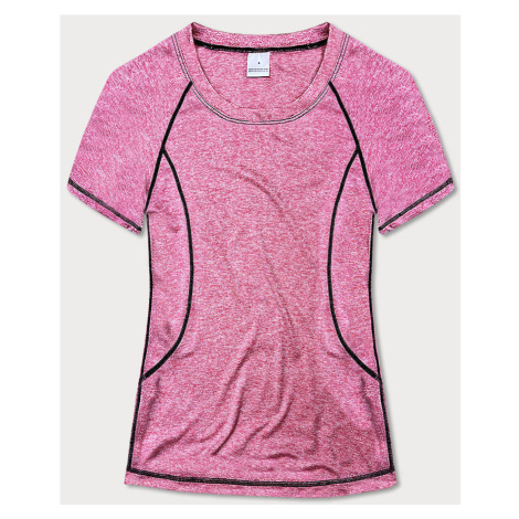 Ružové dámske športové tričko T-shirt (A-2158) Made in Italy
