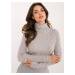 Grey women's turtleneck