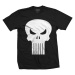 Marvel tričko Punisher Skull Čierna