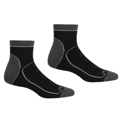 Pánske ponožky Regatta RMH044 Samaris TrailSock 599 čierne Černá 6-8