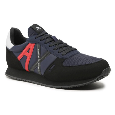 Armani Exchange Sneakersy XUX017 XCC68 K475 Tmavomodrá