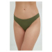 Tangá Calvin Klein Underwear zelená farba, 000QF6816E