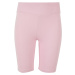 High-waisted shorts for girls, pink for girls