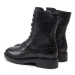 Calvin Klein Členková obuv Rubber Sole Combat Boot HW0HW01292 Čierna