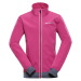 Dětská softshellová bunda ALPINE PRO TYCHO fuchsia red 140-146