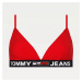 Červená podprsenka Triangle Bralette Unlined Tommy Jeans