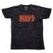 Kiss tričko Classic Logo Čierna