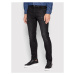 7 For All Mankind Džínsy Slimmy Tapered JSMXB820LK Čierna Slim Fit