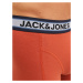 JACK & JONES Boxerky 'Marco'  svetlomodrá / tmavomodrá / svetlosivá / tmavooranžová