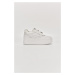 Topánky Na Platforme Karl Lagerfeld Kc Lo Lace Shoe Biela