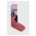 Lyžiarske ponožky Eivy cheerleader fialová farba