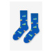 Modré vzorované ponožky Cars 079