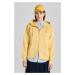 MIKINA GANT REL SHIELD ZIP HOODIE DUSTY YELLOW