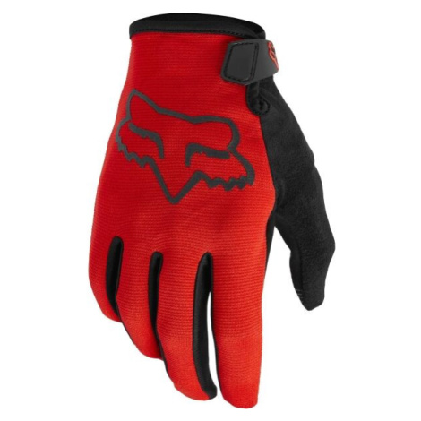 Fox RANGER YTH Detské cyklo rukavice, červená, veľkosť