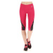 Lotto RUN FIT W LEGGING MID 1 Dámske 3/4 legíny, ružová, veľkosť