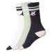esmara® Dámske ponožky, 3 páry (biela/zelená/navy modrá)