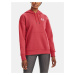 Under Armour Sweatshirt Essential Fleece Hoodie-RED - Women