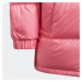 ADIDAS ORIGINALS Prechodná bunda 'Adicolor'  ružová / biela